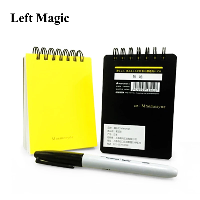 

ParaPad (the ORIGINAL) Magic Tricks Magician Secret Mind Notebook Close Up Illusions Gimmick Prop Fun Mentalism Prediction Magia