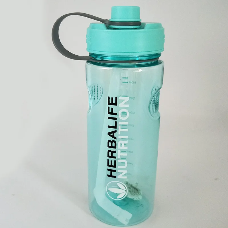 800 мл зеленый розовый Herbalife питательная посуда для напитков шейкер для протеина для кемпинга, пешего туризма, спорта, портативная велосипедная бутылка для воды - Цвет: 1000ml4