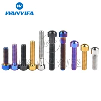 wanyifa titanium ti bolt m8x101520253035404550mm torx t40 screw for motorcycle car refit fastener