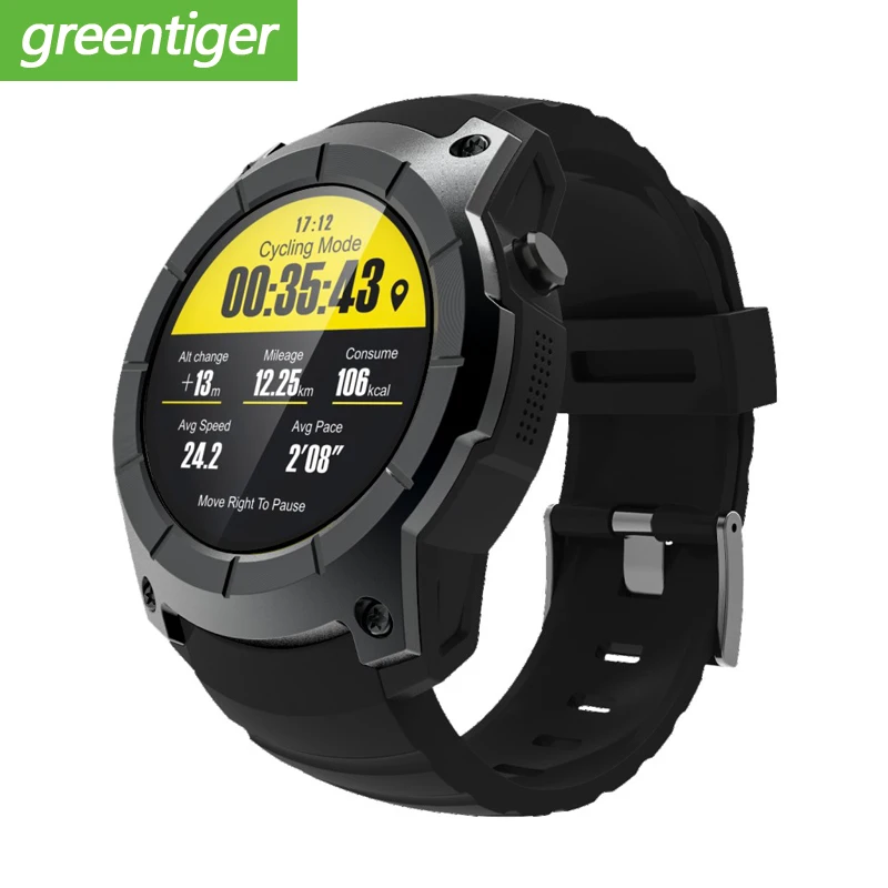 Gps sim карты GSM спортивные часы S958 MTK2503 монитор сердечного ритма умные мульти