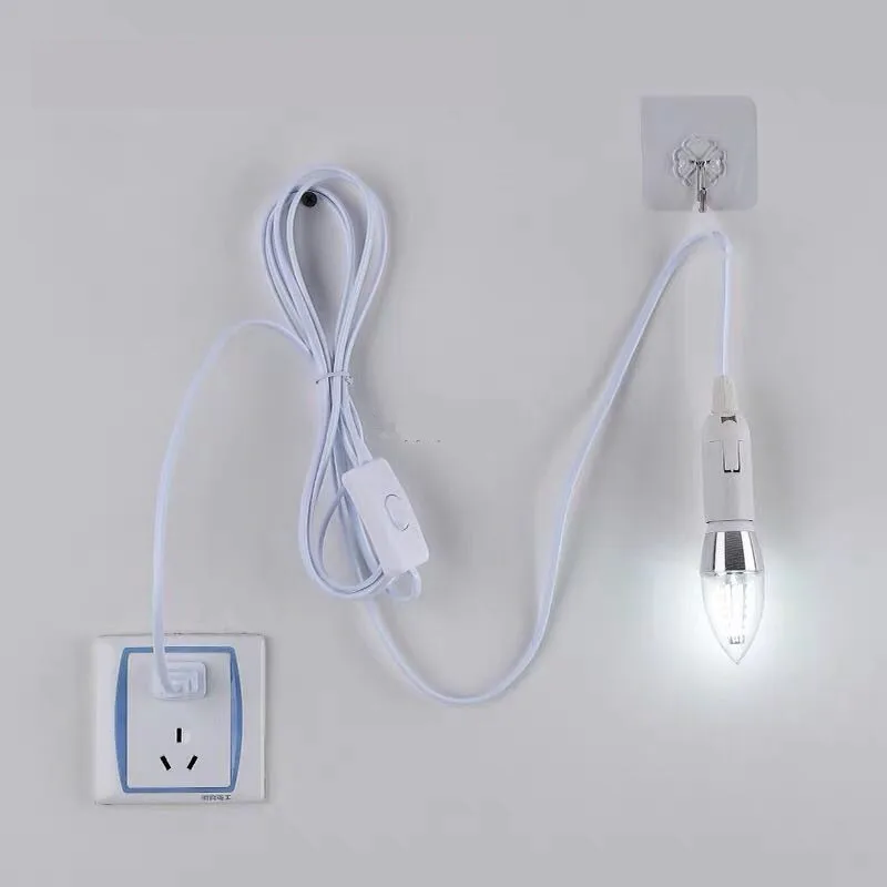 Шнур питания 1 8 м Независимая кнопка переключения штепсельная вилка