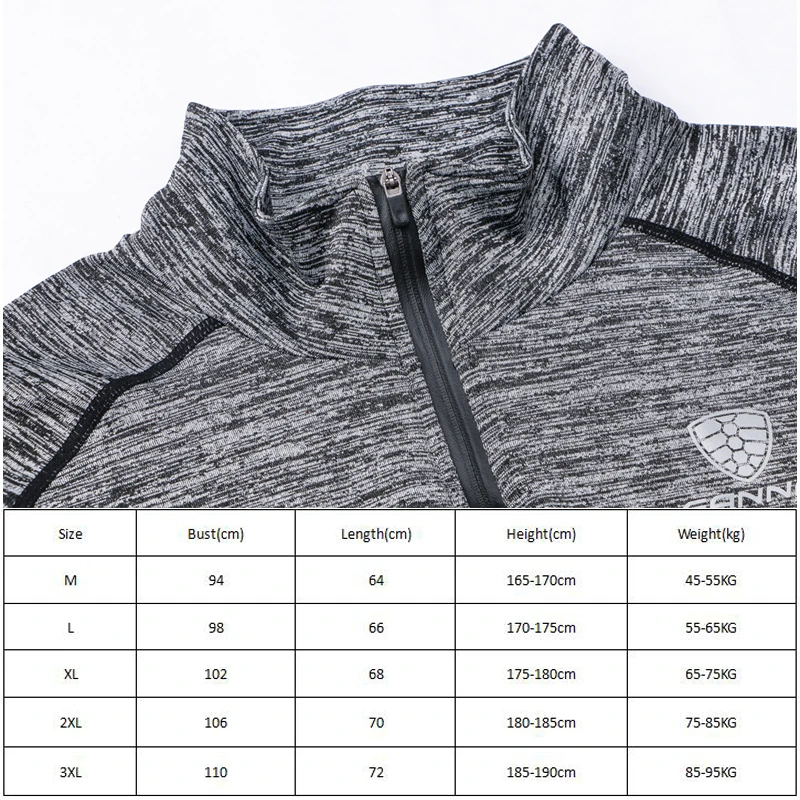 

New Sport Men Quick Dry T-shirt Long Sleeve Sport Top Sportswear Men Fitness Outdoor Running Mountaineer Clothing Training Shirt