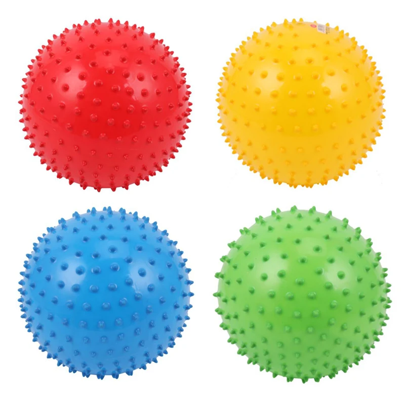 

6 9 дюймов Детские игры Сенсорное Болл Надувные Детские прыгающие Резиновые мячи Детские игрушки Спортивные игры