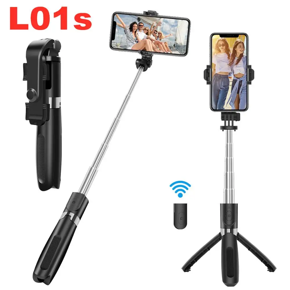 Беспроводная Bluetooth селфи-палка складной мини-штатив расширяемый монопод с