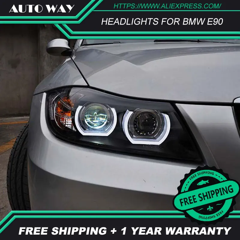 Автомобильный Стайлинг HID светодиодный чехол для фары BMW E90 330I 320I 318i 2005 2011