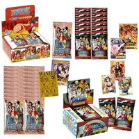 one pieces card game animation peripheral character collection card chopper frankie luffy ur ssr paper kids card storage toy