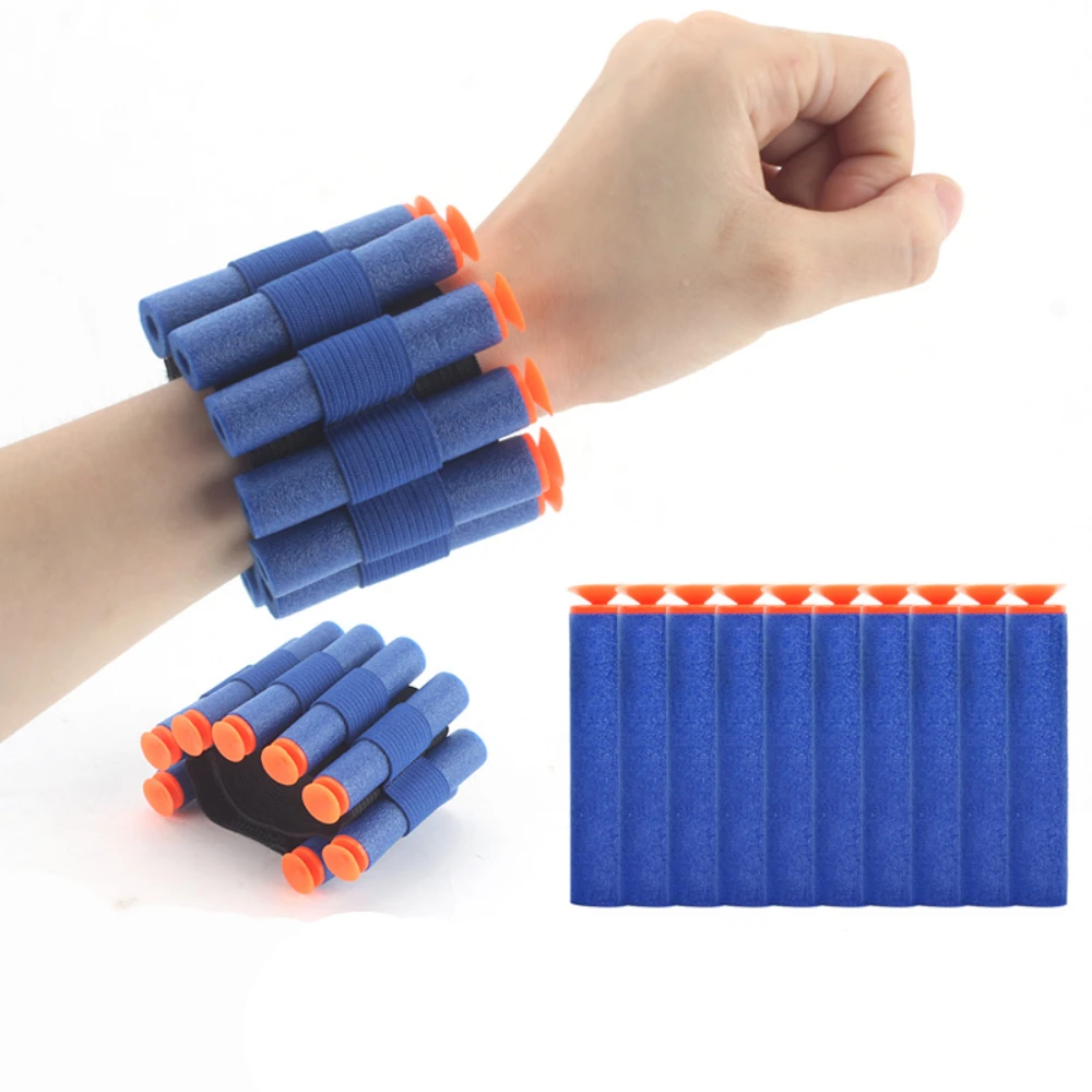 EVA Suction Soft Bullet Kids 7.2cm CS Go Shooting Games Weapons Pistol Rifle Blaster Accessories for Nerf Elite Boys Toys Guns |