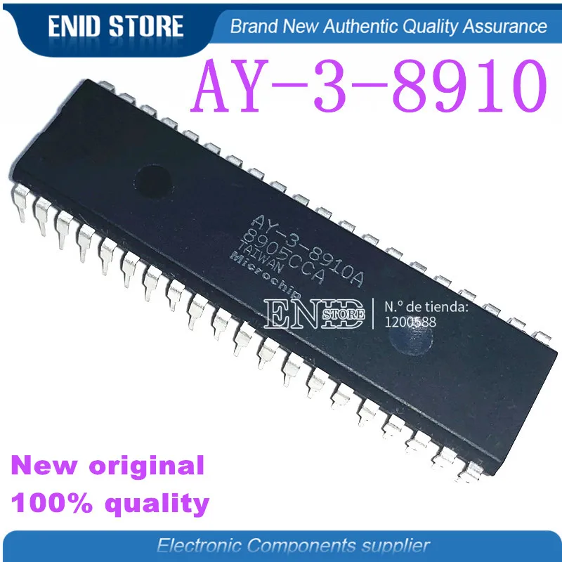 1 шт./лот Ай 3 8910 AY 8910A DIP40 AY38910A/P интегральная микросхема IC|Интегральные схемы| |