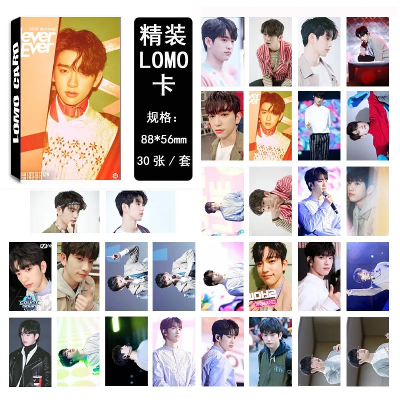30 шт./компл. K pop GOT7 Фотокарточка JinYoung Single 03 Модный высококачественный альбом