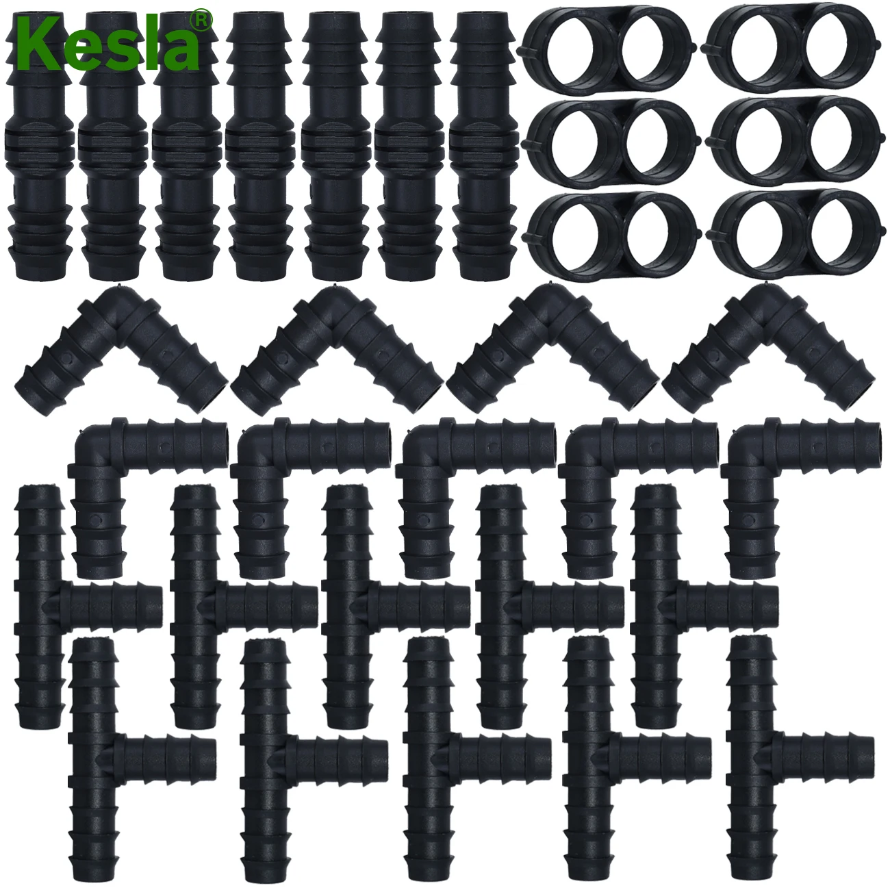 Фитинг с зазубриной для капельного орошения соединитель Соединительный