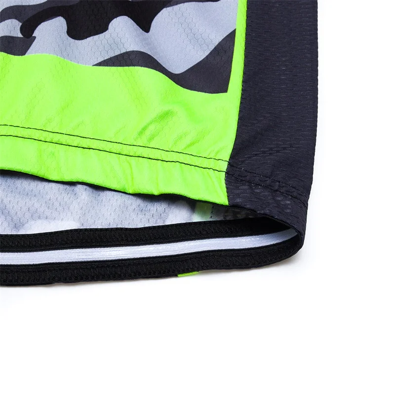

Moisture Wicking Mountain Bike Running Riding Equipment Training Breathable Comfortable Camouflage Cycling Sports Suit CYSU0078