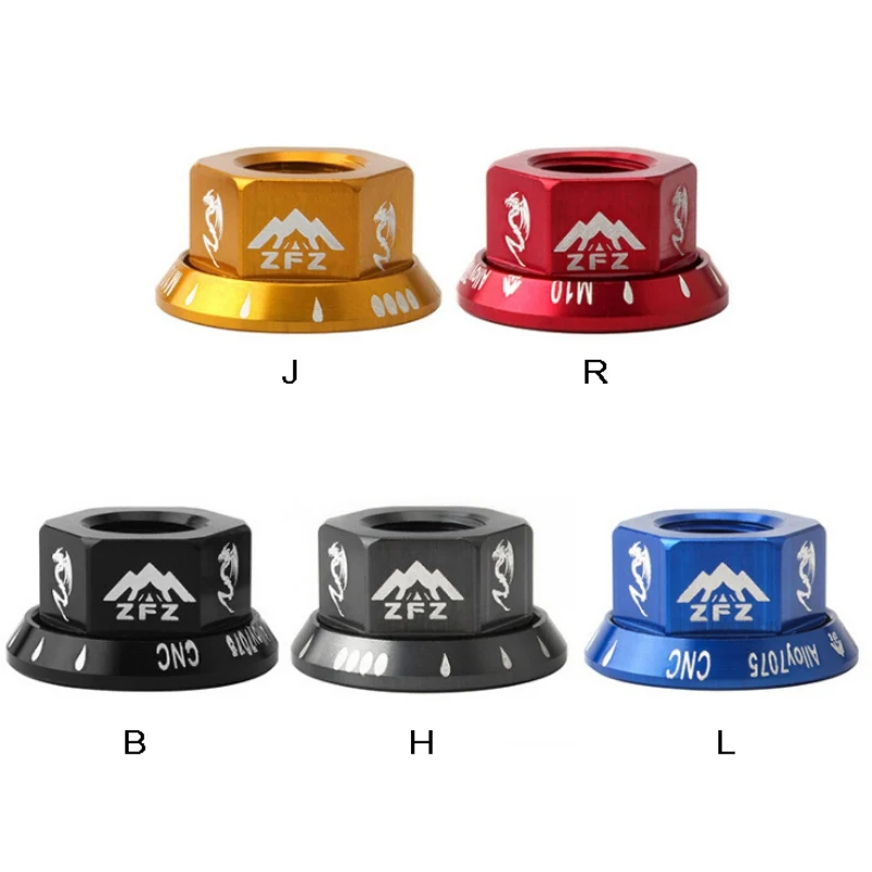 Втулка горного велосипеда Гайка Цветок барабанная гайка M10 алюминиевый сплав для