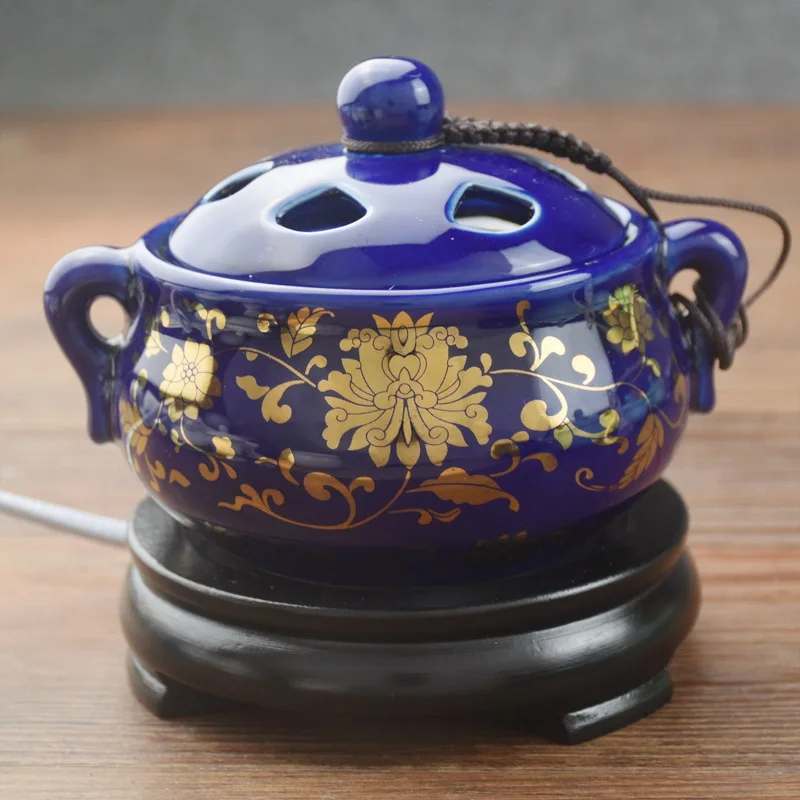 Термостат с таймером 220 В электрическая горелка для эфирных масел ароматизатор