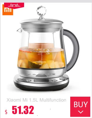 Xiaomi Электрический чайник быстрого кипячения 1,5 л бытовой умный электрический чайник из нержавеющей стали