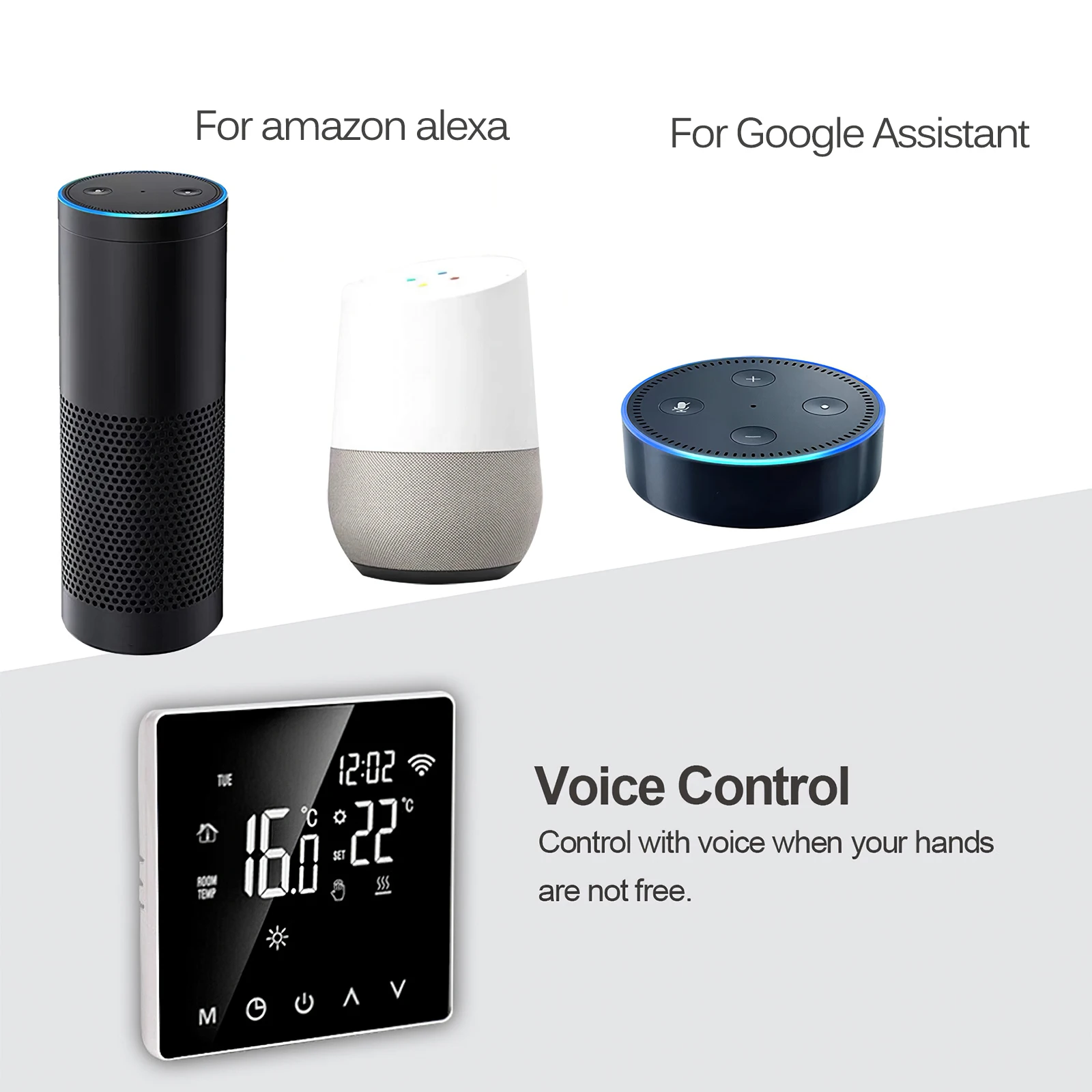 Умный термостат с Wi-Fi Электрический контроллер температуры пульт дистанционного