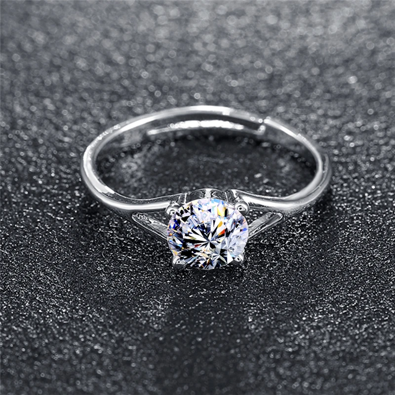 Лидер продаж изысканные кольца с цирконом для женщин девочек круглая