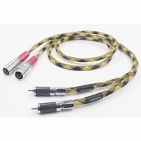 youkamoo 2 xlr male to rca male 2xlr to 2rca dual xlr to dual rca silver plated audio interconnect cable b2