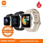 Умные часы Xiaomi Mi Watch Lite глобальная версия, Bluetooth, GPS, цветной дисплей 1,4 дюйма, водонепроницаемые умные часы для фитнеса 5 АТМ, Mi Band