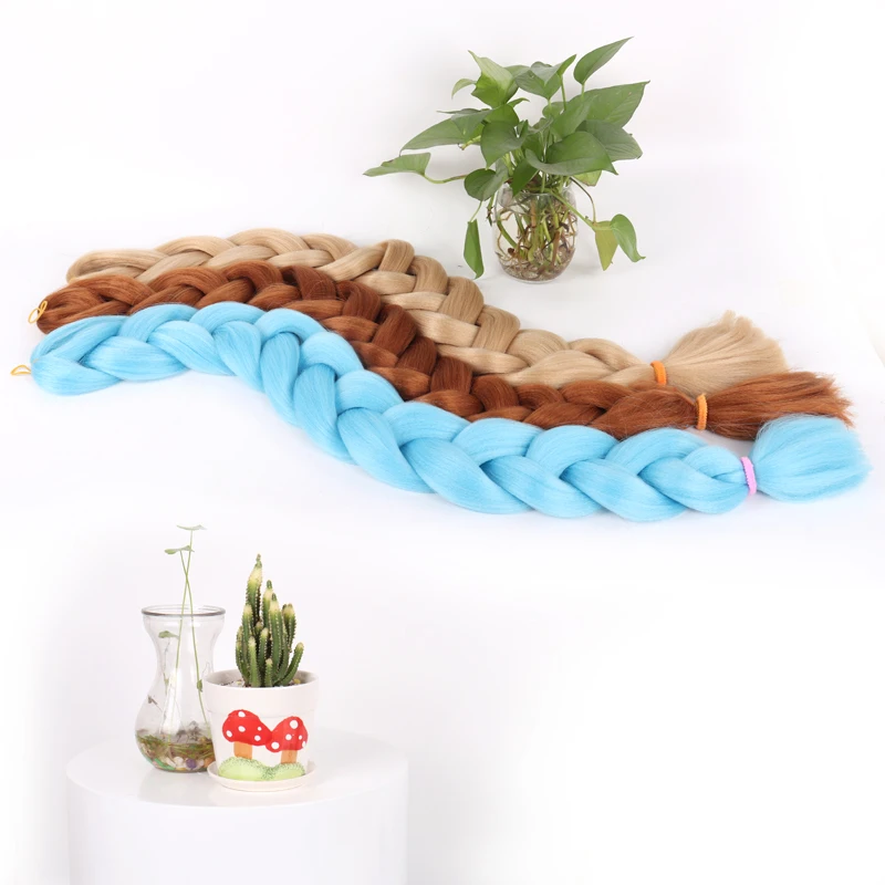 165 г/82 дюйма/шт. плетение волос одна штука 82 дюйма синтетическое тепловое волокно