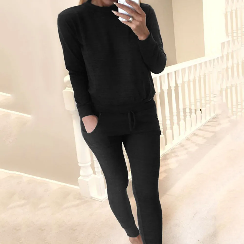 Женский спортивный костюм комплект из 2 предметов кофта и штаны для активного