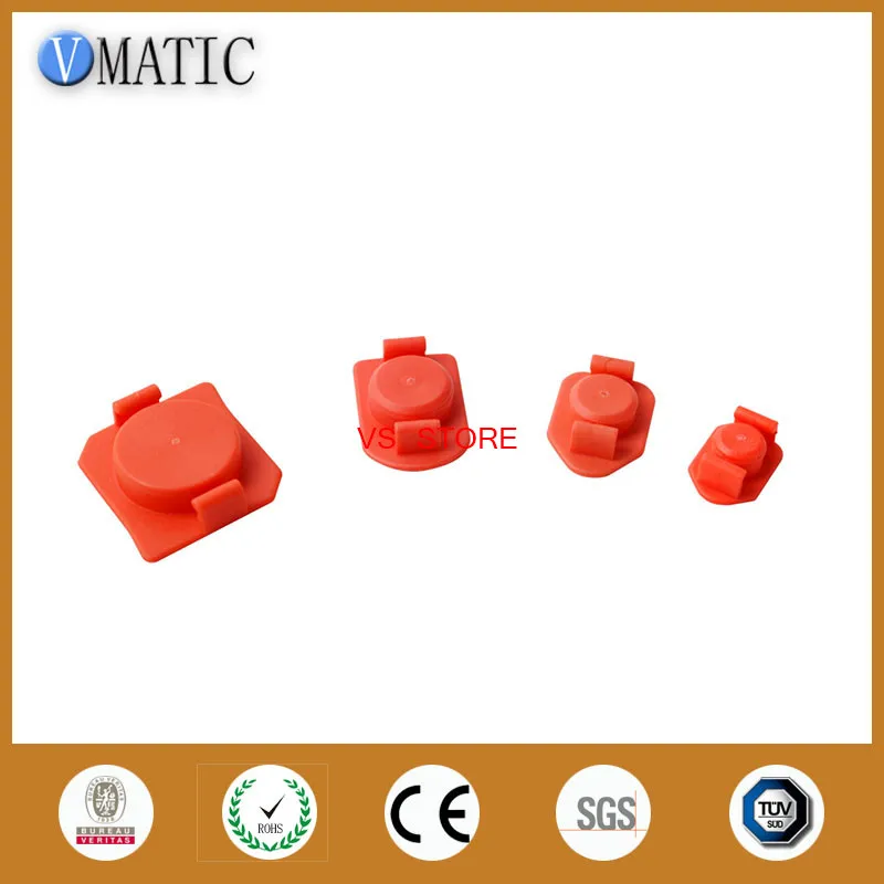 

High Quality American Type End Caps Glue Dispensing Syringe Barrel Stoppers/ End Cover