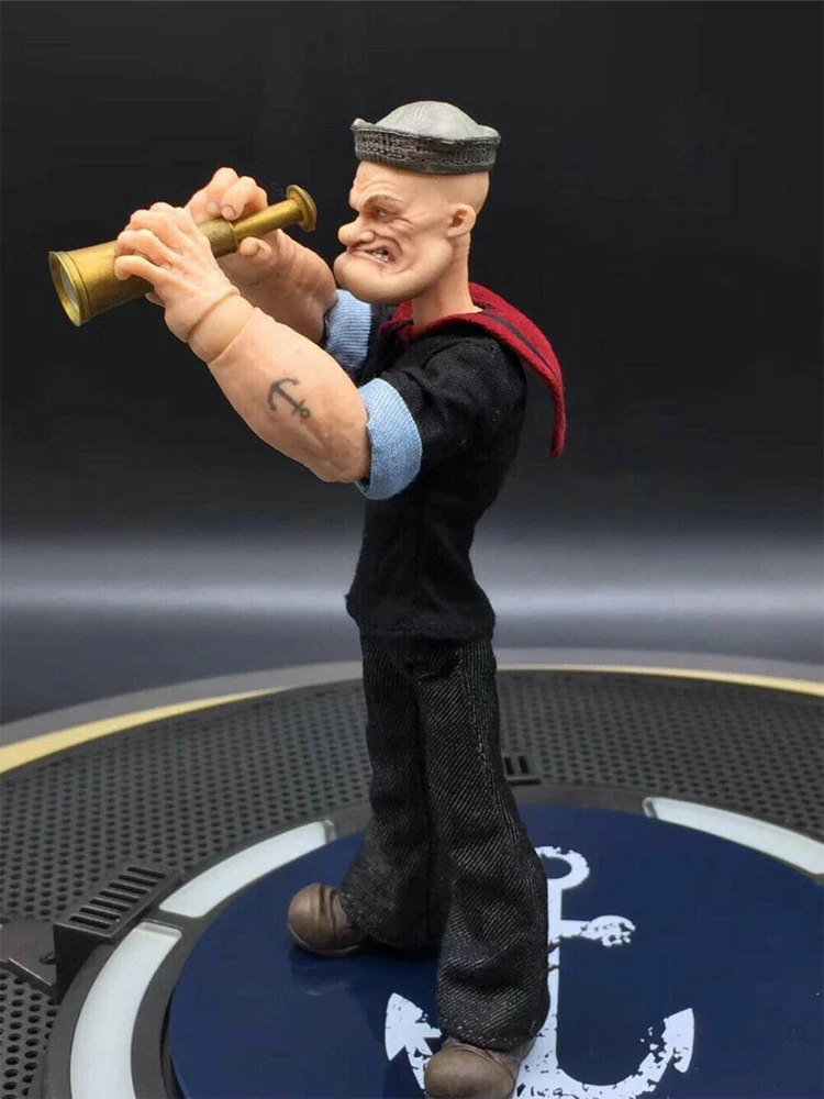 Коллективная экшн-фигурка матросца 1/12 Mezco Toyz Popeye | Игрушки и хобби