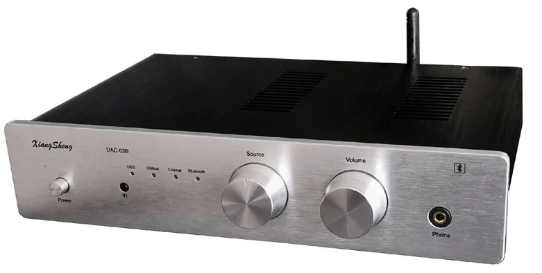 XiangSheng DAC 03 USB 24 бит/192K XMOS PCM1794 ламповый усилитель для наушников CSR8675 Bluetooth|xiangsheng