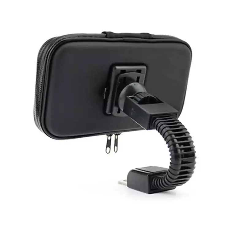 

Universal Motorcycle/Bicycle Waterproof Bike Holder Mount Phone Case Bag Zipper Bag Can Touch Screen For Iphone Mobile Phone