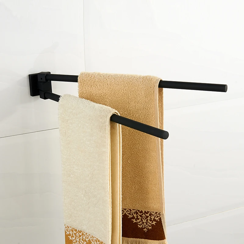 Аксессуары для ванной комнаты латунный материал хромированная/черная отделка