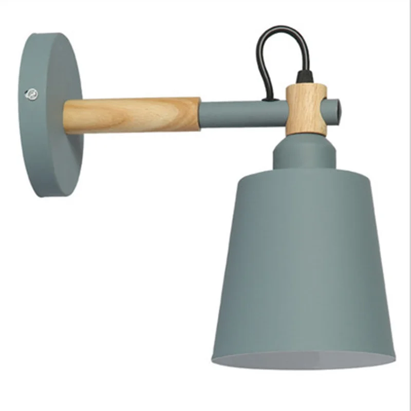 Современная Минималистичная лампа для гостиной Кабинета из твердой древесины