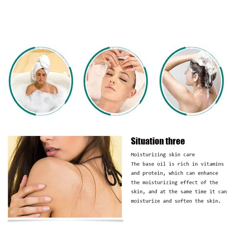 

100ML JOJOBA Base Oil Body Massage Oil Natural Essential Oils for Fragrance Relieve Stress Massage Body