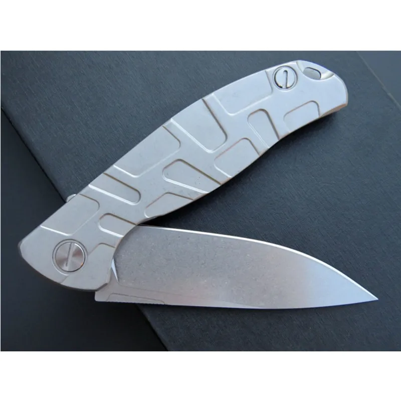 Новый EF95 Кемпинг Охота небольшой складной нож D2 лезвие стальной ручкой Открытый