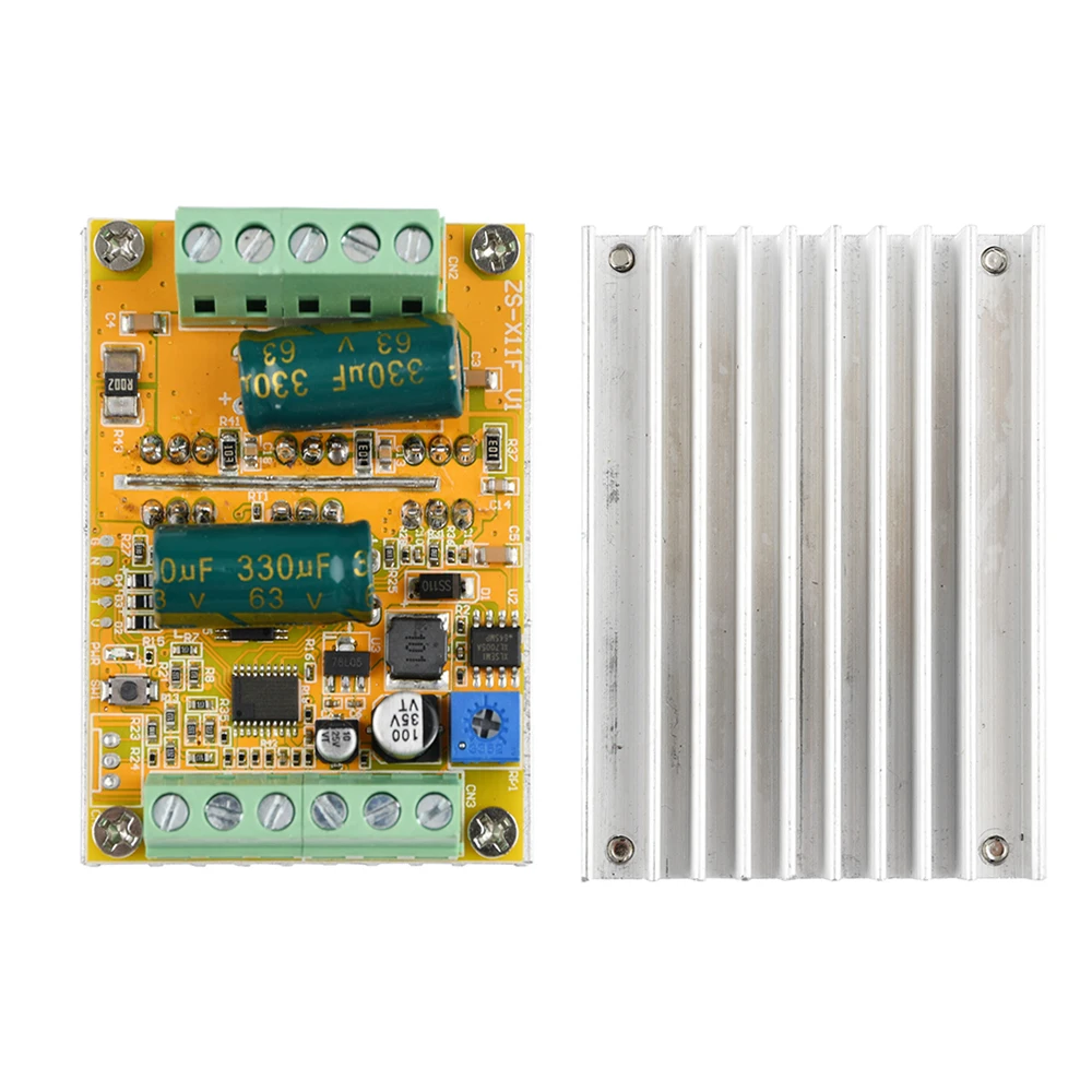 DC 6 5-с алюминиевой крышкой 50В 380W BLDC трехфазный бесщеточный двигатель постоянного