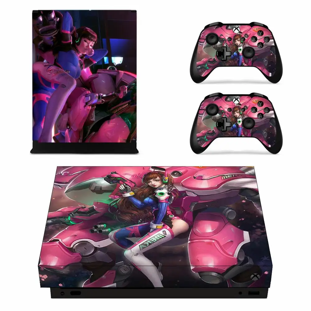 DVA Full Cover Skin Console & Controller Decal Stickers for Xbox One X Skin Stickers Vinyl