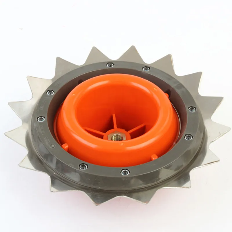 Универсальный стальной триммер с двумя царапинами нейлоновая опора садовые