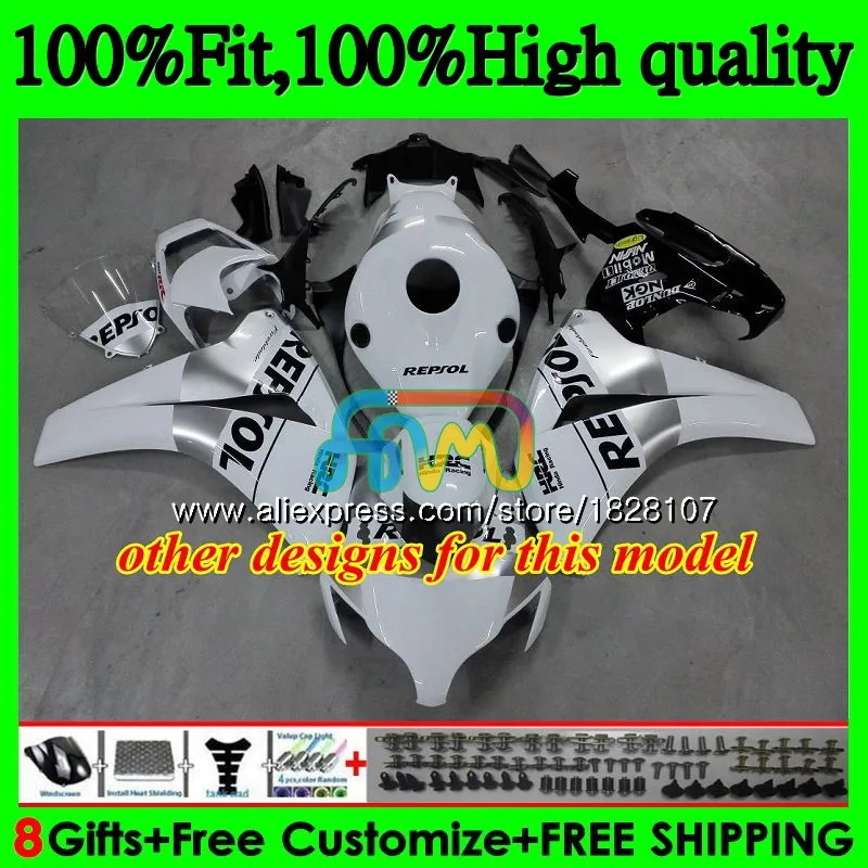Injection For HONDA CBR1000 CBR 1000 RR CC 1000RR 08 109BS.49 CBR1000RR 09 Matte Repsol 10 11 2008 2009 2010 2011 OEM Fairing | Автомобили