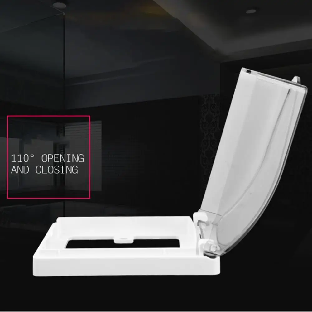 

Switch Protective Cover Stable Excellent Dampproof Wall Mounted Switch Protective Cover
