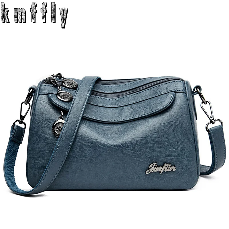 2020 новые женские сумки через плечо высококачественные кожаные большая