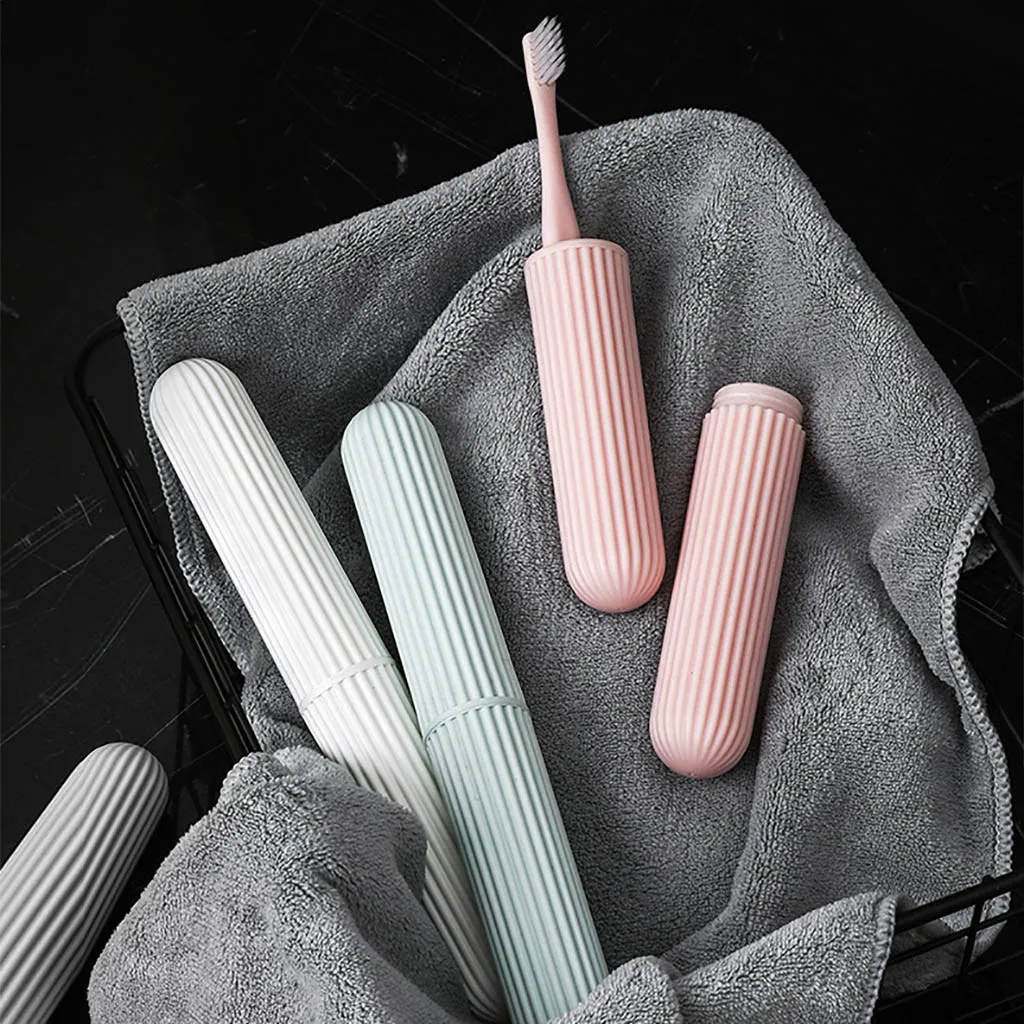 1PC Portable toothbrush case travel Tooth Toothbrush Cover Hiking Camping Protect Storage Holder Case Box Tooth-brush storageF94 | Дом и сад