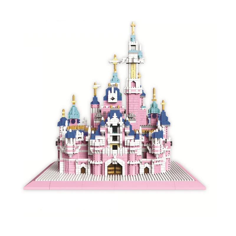 

3600pcs Princess Castle Building Blocks Toy DIY Compatible Brick Assembly Bricks Construction Building Toys for Girls Children