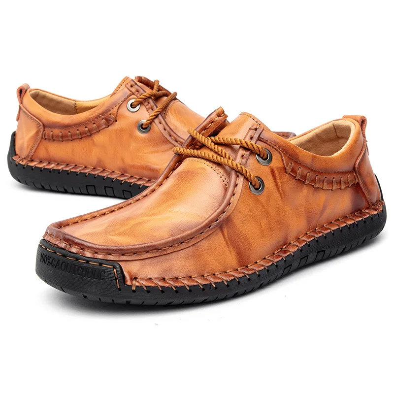 

Sapato Masculino Casual Mens Causal Shoes Casual Men Leather Man Shoe Zapatos Hombre For 2020 New Breathable Cuero Flat