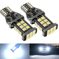 2pcs 1200lm t15 w16w led canbus bulbs 920 912 3030 24smd white 12v led reversing lights for bmw mercedes benz w203 w211 w204 t10