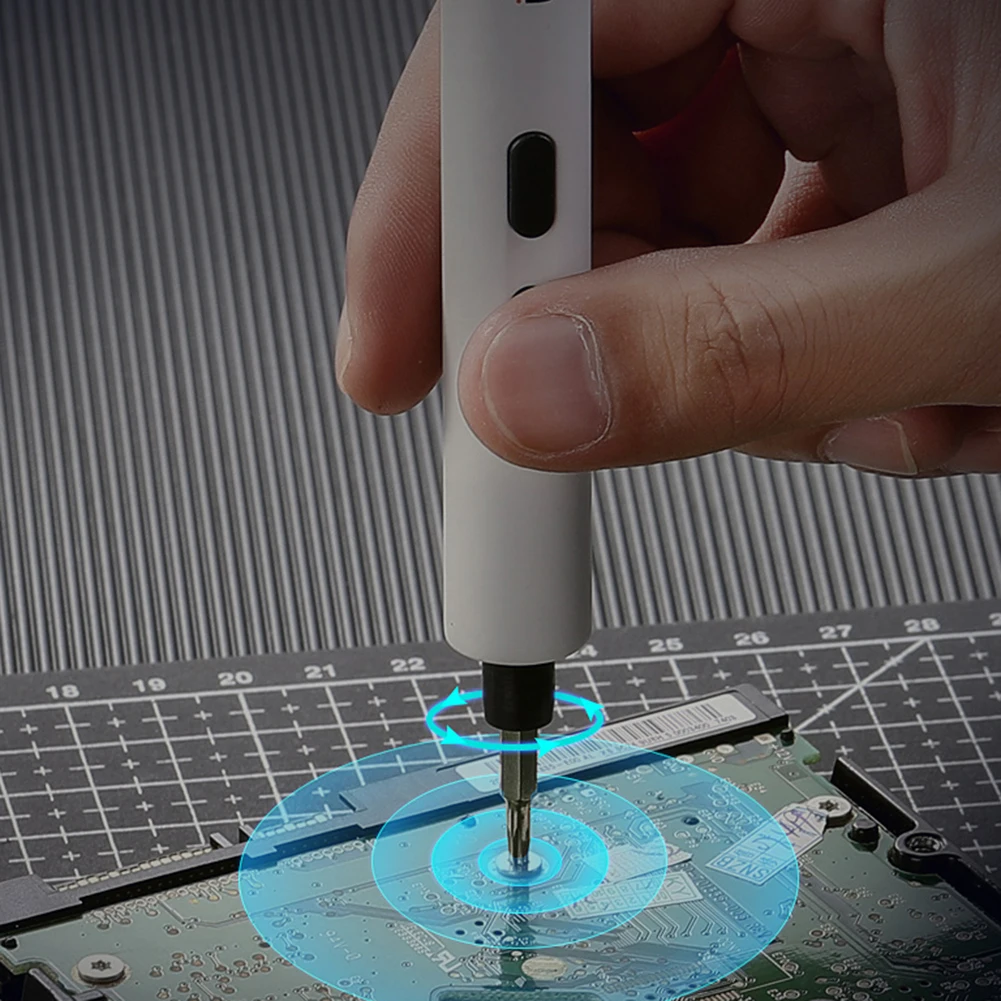 

Mini Portable Electric Screwdriver Cordless Battery Power Drill Work Smart Home Kit Product Tools for Phone Repair