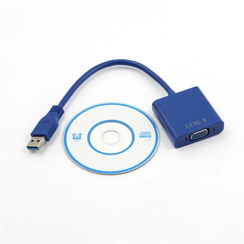 USB 3 0 к VGA адаптер кабель внешняя видеокарта мульти экран дисплей конвертер |