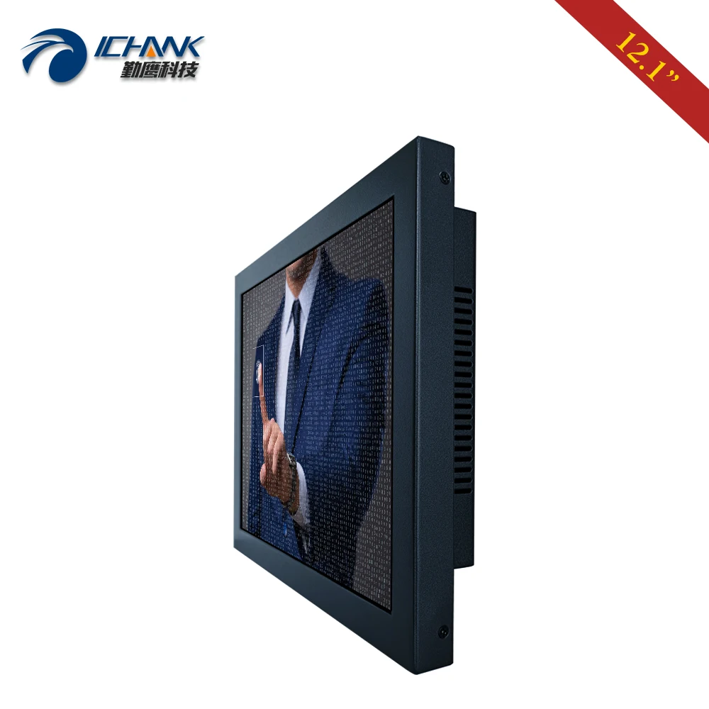 ZB120TC-DUV1/12 1 "дюймов 800x600 4:3 DVI VGA USB металлический чехол настенный промышленный