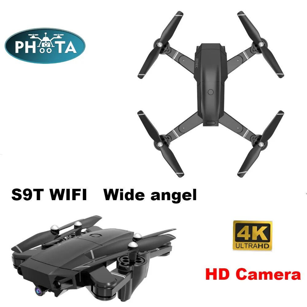 2019 FPV Радиоуправляемый Дрон с камерой 4K Широкий Ангел селфи складной Wi Fi