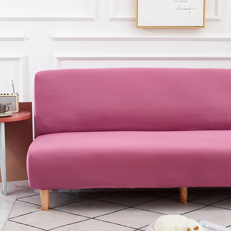 Диван покрывало складной розовый современное сидение чехлов стрейч чехол для