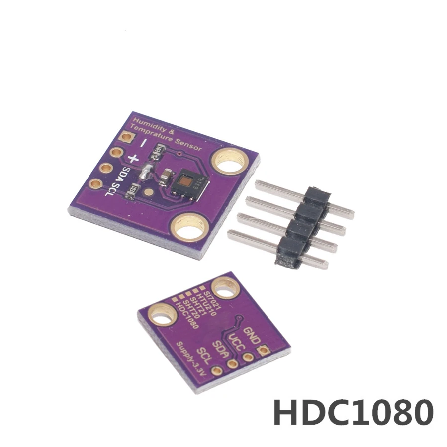 1PCS DC1080 Si7021 SHT20 Industrial High Precision Humidity Sensor with I2C Interface GY-213V-SI7021 | Integrated Circuits