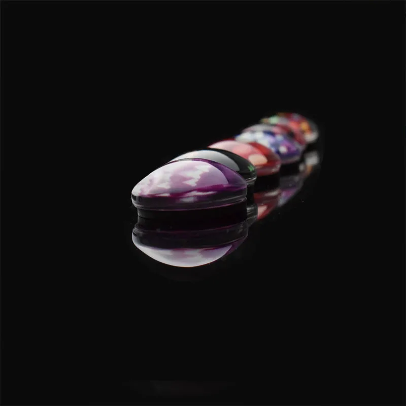 12 шт светящиеся наклейки на холодильник 30 мм хрустальный стеклянный для