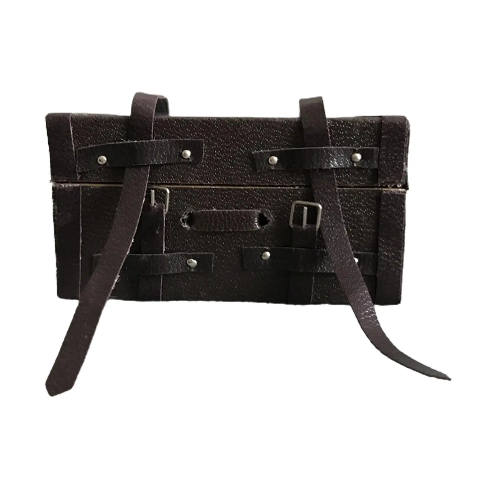 

Premium 1:12 Dollhouse Suitcase Pretend Play Life Scene Decoration Gifts